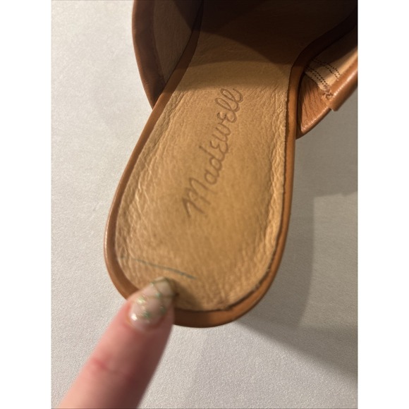 Madewell The Jordyn Clog in Woven Leather~Color: Rustic Twig~Size 5.5 M - Picture 8 of 8